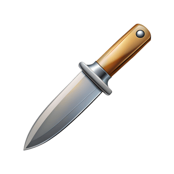 knife icon on transparent background png