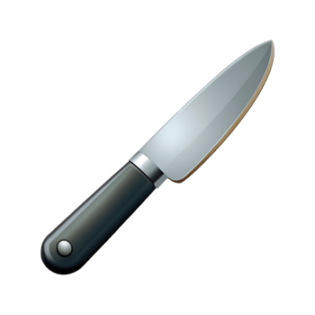 a knife on a transparent background png