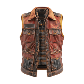 Winter Vest on Transparent Background png