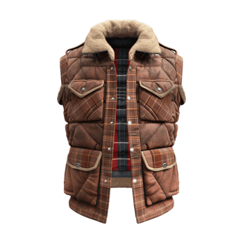 Winter Vest on Transparent Background png