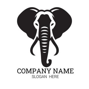 Premium Elephant Logo for Corporate Branding vector