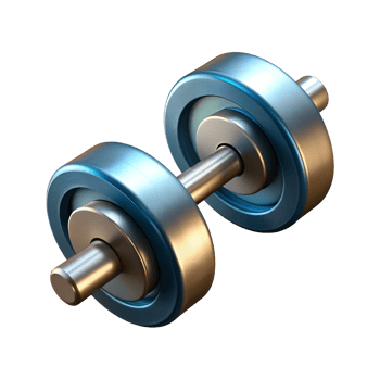 dumbbells on a transparent background png