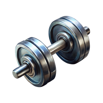 dumbbells on a transparent background png