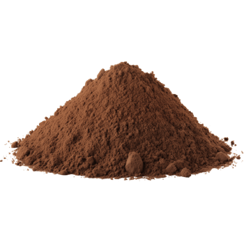 Mound of soil isolated on transparent background png