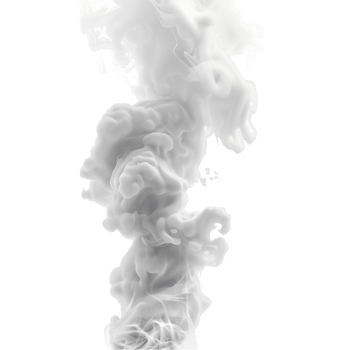 Smoke isolated on transparent background Genereted AI png