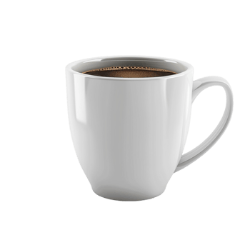 High quality transparent coffee cup Genereted AI png