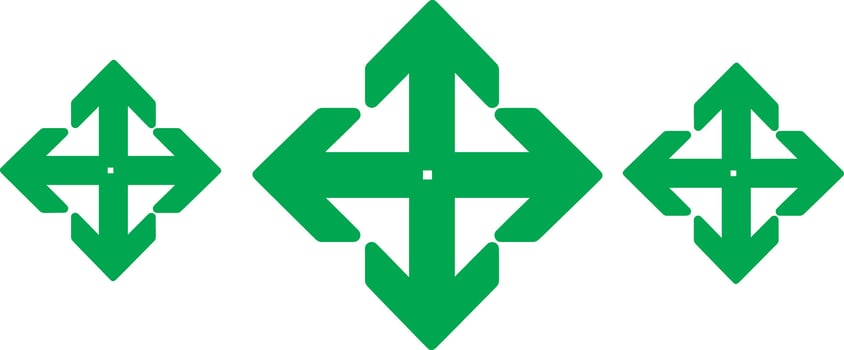 arrow illustration icon vector