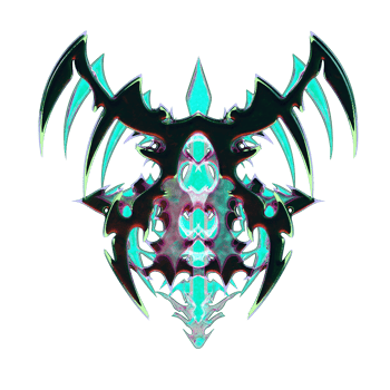 3d cyberneotribal element png