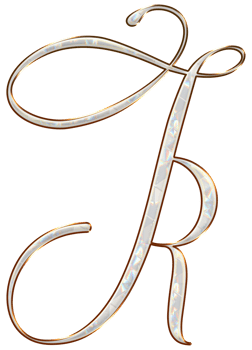 White holographic alphabet png