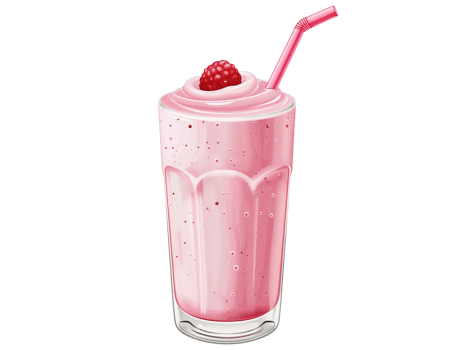 Delicious fresh fruit smoothie png