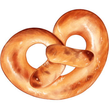 Illustration set about bread. png