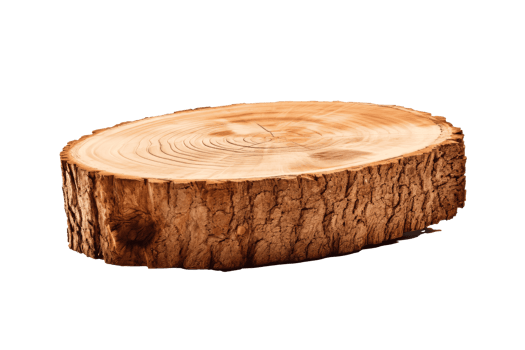 Rustic Wooden Stump, cutout transparent png