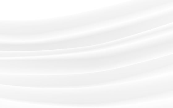 Abstract White Background with Fluid Shapes vector
