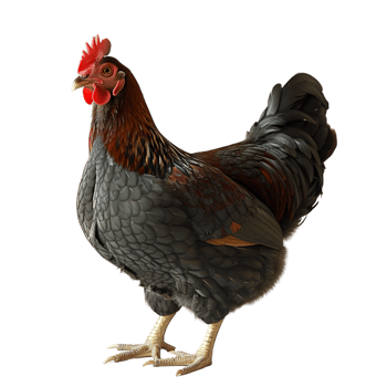 A chicken of organic farming and rural life png