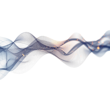 Solid Color Wave Effect on Transparent Background png