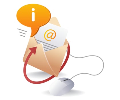 Global Email Management Strategies vector