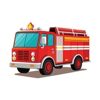 Realistic Truck Illustration vector