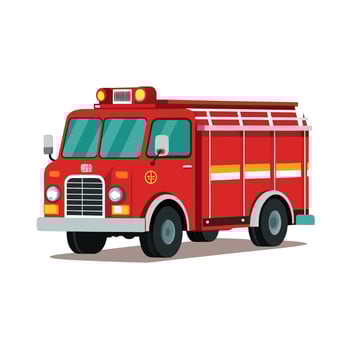 Realistic Truck Illustration vector