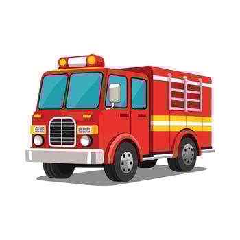 Realistic Truck Illustration vector