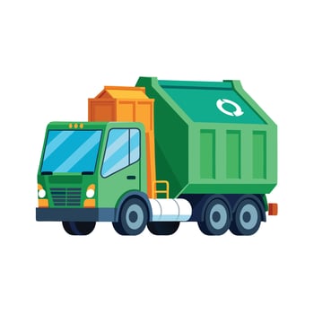 Realistic Truck Illustration vector