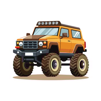 Realistic Truck Illustration vector