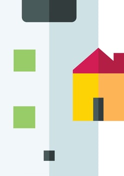 booking app illustration design vector