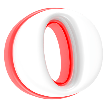 Red Alphabet with White 3D Rendering Letter o png