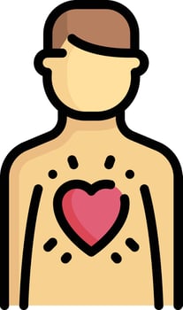 obese illustration design vector