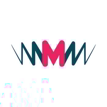 M letter logo vector