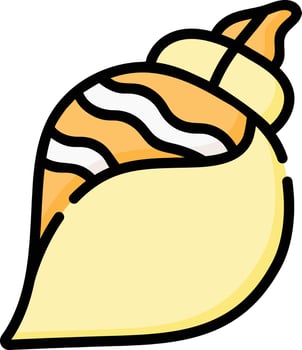 shell illustration design vector
