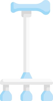 walking stick illustration design vector
