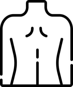 back illustration design vector