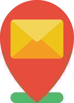 location illustration design vector