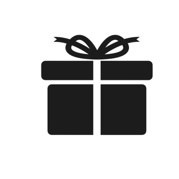 gift box icon solid, package birthday, surprise box png