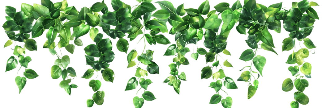 Green Leaves Hanging Illustration png
