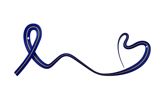 3d Flag Of Nauru Heart Shape Shiny Wavy Awareness Ribbon Flag 3d Illustration png