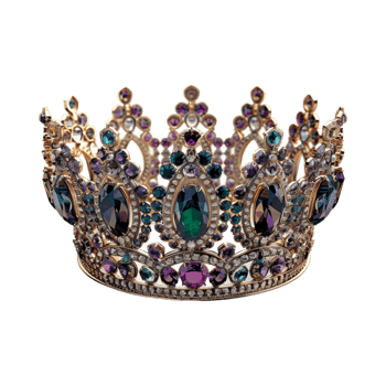 Luxury Crown on Transparent Background png