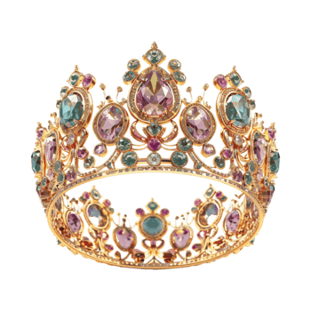 Luxury Crown on Transparent Background png