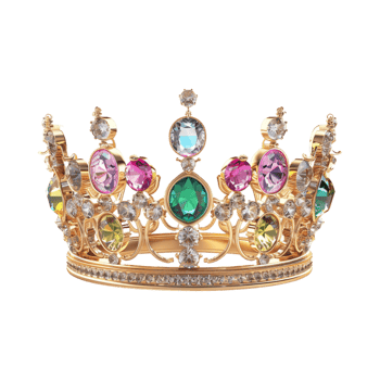 Luxury Crown on Transparent Background png