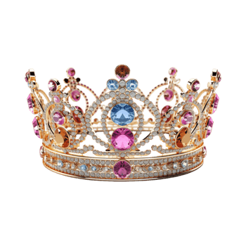 Luxury Crown on Transparent Background png