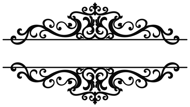 vintage horizontal frame Label lines for making catalogs and brochures for coffee shops and boutiques. png