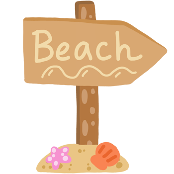 wooden board beach png