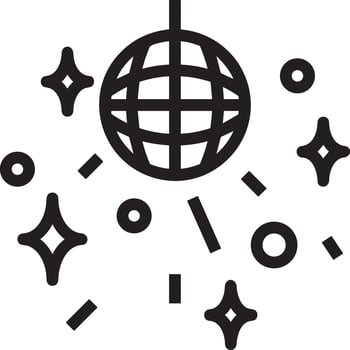 Ball icon symbol image vector
