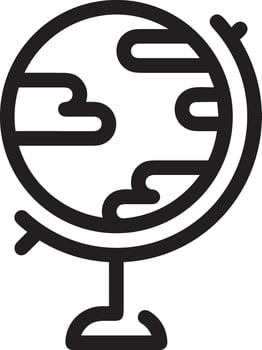 Ball icon symbol image vector