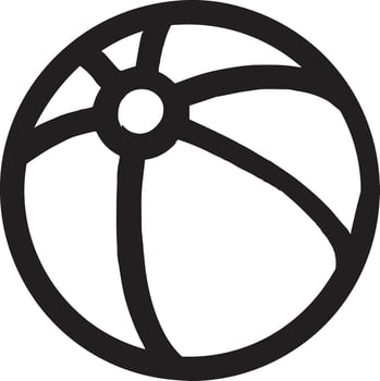 Ball icon symbol image vector