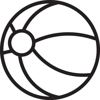 Ball icon symbol image vector