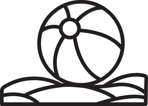 Ball icon symbol image vector
