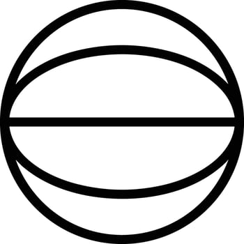 Ball icon symbol image vector