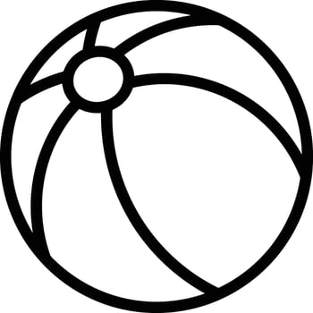 Ball icon symbol image vector
