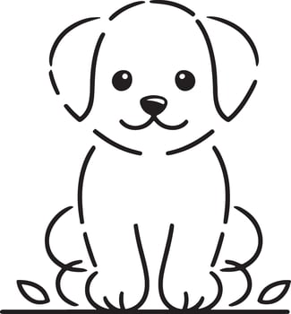 Cute Cartoon Animal Doodle playful and minimal vector